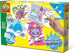 SES Creative 14454 Kolorowanka ze zwierzętami fantazji wodnej,