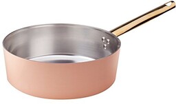 Pentole Agnelli ALCU10720 garnek z mosiężnym uchwytem, ręcznie