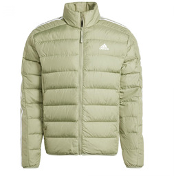adidas Mężczyźni Essentials 3-Stripes Light Down Jacket, TENT