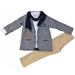 Garnitur Chłopięcy Zestaw 4 Części Wesele Garnitury Chłopięce