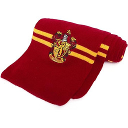 Gryffindor Scarf official Harry Potter with embroidered emblem