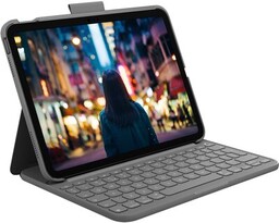 LOGITECH Etui na iPad Slim Folio Szary Klawiatura