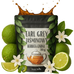 Earl grey jaśminowy 50 g- herbata czarna ceylon