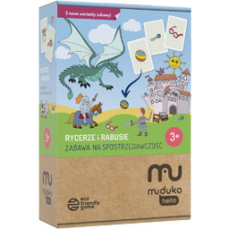 Rycerze i Rabusie, gra karciana, MUDUKO