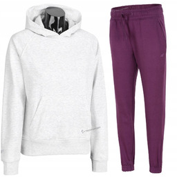 4F DAMSKI DRES BAWEĹNA KOMPLET BLUZA SPODNIE /