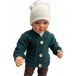 Sweterek niemowlęcy 86 Sweter Rozpinany Akryl 100% ciepły