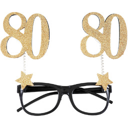 Okulary 80 osiemdziesiątka - 1 szt.