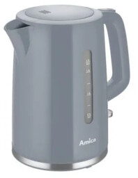 Amica - Czajnik elektryczny bezprzewodowy szary 1,7L KF