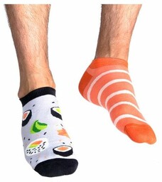 Nanushki Stopki kolorowe Sushi Socks low Kolor Sushi