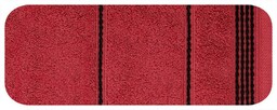 Eurofirany Ręcznik Mira 70x140 czerwony 13 frotte 500