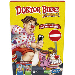 Hasbro Doktor Bibber Junior Gra Planszowa, Wielokolorowy,