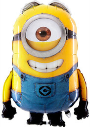 Balon Foliowy Minionek - Stuart 35 cm
