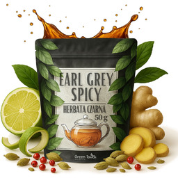 Earl grey spicy 50 g - herbata czarna