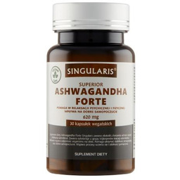 SINGULARIS Ashwagandha Forte 620mg, 30kaps. -> Odbiór