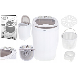 Mini Pralka Turystyczna 3kg Z Wirówką 1kg 2w1