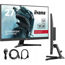 2x Monitor iiyama G-Master G2470HS-B1 Black Hawk 24''