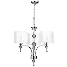 Azzardo Lampa wisząca Impress 3 AZ1006 biała oprawa