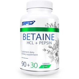 SFD BETAINE HCL+PEPSIN, 120 tabletek