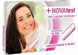 NOVAtest test ciążowy płytkowy, 1 sztuka