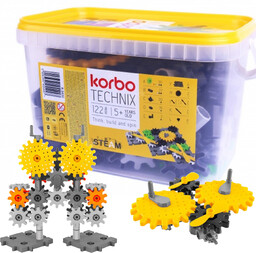 Technix Korbo Ruchome Klocki Konstrukcyjne 122 el. nowe
