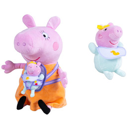 Świnka Peppa pluszowa mama świnka