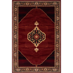 Dywan wełniany klasyczny Agnella Isfahan Uriasz rubin 200x300