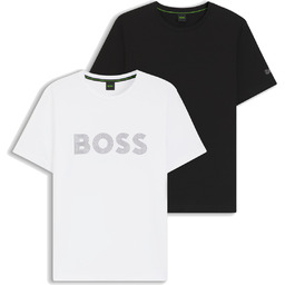 Dwupak koszulek męskich Hugo Boss Holy-Allee czarna/biała r.