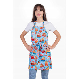 Fartuszek Kuchenny ochronny Cukierniczy Wodoodporny Print Candy Premium