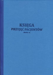 Księga przyjęć pacjentów [Mz/Ks-1]