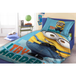 Pościel Minionki Jak ukraść Księżyc 140x200 70x80 Gru