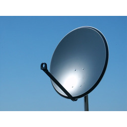 Antena satelitarna Famaval 90 LH, stal, grafitowa