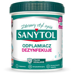 Odplamiacz dezynfekujący w proszku do białych i kolorowych