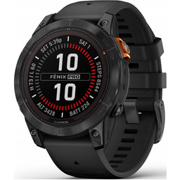Zegarek sportowy Garmin Fenix 7 Pro Solar czarny