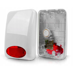 Sygnalizator zewnętrzny Satel SPL-5010 R optyczno-akustyczny czerwony Led