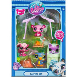 LITTLEST PET SHOP Zestaw figurek Zestaw kempingowy LPS00574