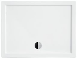 Brodzik natryskowy 100x90x5,5 cm niski uniwersalny ,biały Oskar