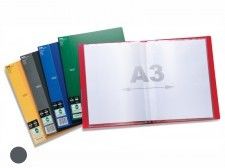 Album ofertowy A4-A3/20 PENTEL SIDE czarny /DCF642-A/