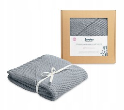 Sensillo Kocyk Otulacz Koc Z Kapturkiem Bambusowy