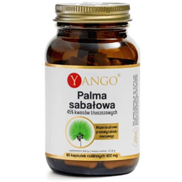 YANGO Palma sabałowa 45% kwasów tłuszczowych, 90 kaps.