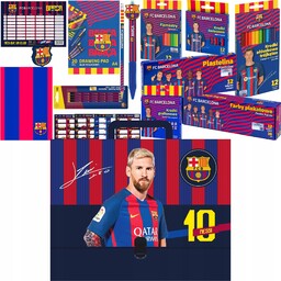 Fc Barcelona Wyprawka Szkolna Kalsa 1-3 Teczka