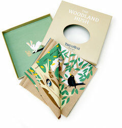 ThreadBear Design, miękka książeczka The Woodland Hush