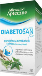 Polpharma Diabetosan Fix - Prawidłowy metabolizm cukrów -