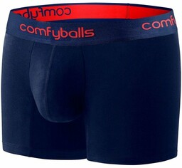 COMFYBALLS Bokserki do biegania LONG PERFORMANCE navy racing