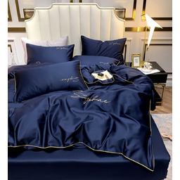 Pościel z bawełny syntetycznej z haftem PBH-07