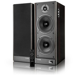 MICROLAB Kolumny podstawkowe Solo 29 Brązowy (2 szt.)