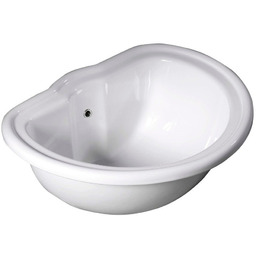 RETRO umywalka wpuszczana w blat 50x41cm, biały 103101