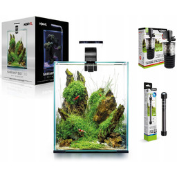 AQUAEL, Shrimp Set 30L Akwarium Zestaw+Filtr+Led+Gr