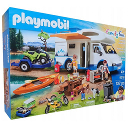 Playmobil 9318 Family Fun Kamper Zestaw Kempingowy