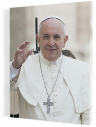 Papież Franciszek, obraz na płótnie canvas