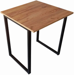 Elior Mały kwadratowy stół kuchenny 65x65 dąb craft